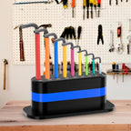 Porte-Clés Allen | Support Pour Clés En L,Porte-Clés à Libération Rapide Antidérapant Pour Garage Atelier Chariot à Outils Bureau