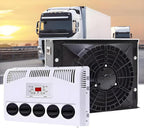 GENERIC Climatiseur Portable Universel Split 12 V/24 V à Faible Bruit, Télécommande Pour Camions, Bus, Caravanes, Pelleteuses, Camionnettes