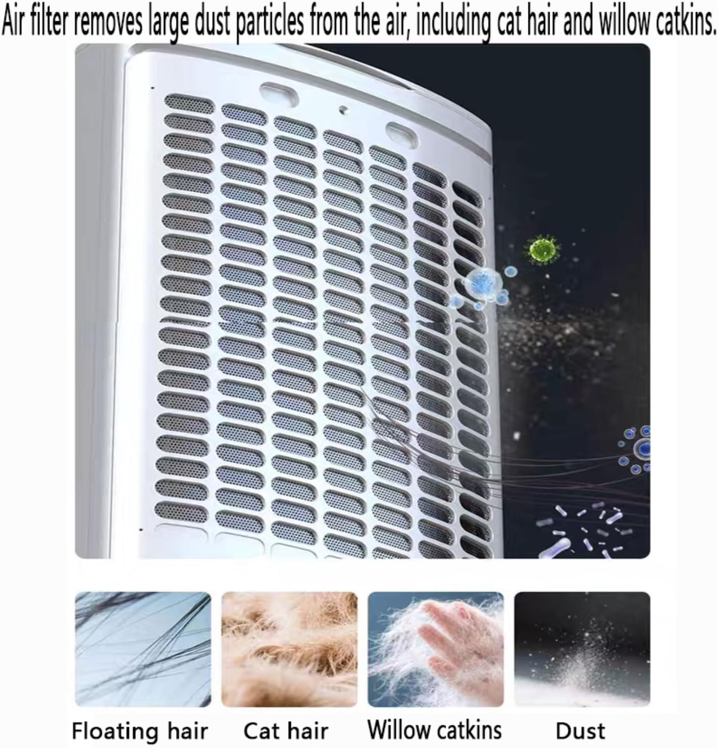 Climatiseur Mobile Sans Évacuation 12L 60W Refroidisseur Par évaporation Silencieux Avec Minuterie De 7.5H 3 Modes 40dB Réservoir D'eau Amovible Ventilateur Refroidisseur D'air Pour Chambre