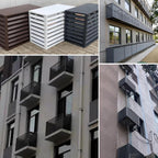  Housse De Protection Pour Mini Climatiseur Split Extérieur - Housse De Protection En Aluminium Pour Pompe à Chaleur Pour Unités Extérieures, Protection Résistante Aux Int