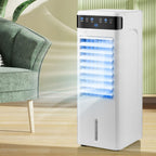 GENERIC Rafraîchisseur D'air, Climatiseur, Refroidissement Par Eau Glacée, Humidificateur, 3 Vitesses, Minuterie 12h, économe En énergie, Modèles Mécanique Et Avec Télécommande