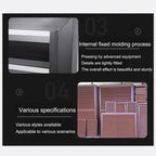 GENERIC Housse De Protection En Aluminium Durable Pour Climatiseur Extérieur Et Pompe à Chaleur Pour Unités De Condensateur, Radiateur, Protection CA Divisée (marron)