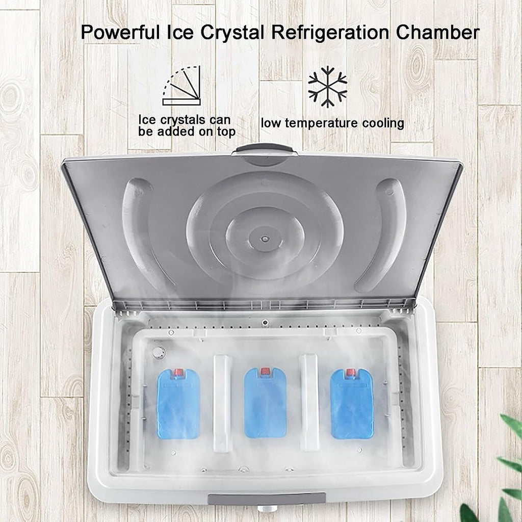 GENERIC Ventilateur De Refroidisseur évaporatif Portable, Refroidisseur De Marais à 3 Vitesses Avec 120 Oscillations, Grand Climatiseur De Réservoir D'eau Pour Garage De Bureau à Domicile, Moteur Puissant, Mo