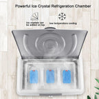 GENERIC Ventilateur De Refroidisseur évaporatif Portable, Refroidisseur De Marais à 3 Vitesses Avec 120 Oscillations, Grand Climatiseur De Réservoir D'eau Pour Garage De Bureau à Domicile, Moteur Puissant, Mo