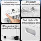  8,000 BTU Portable Climatiseur Silencieux Smart AC Unité Avec Déshumidificateur De Refroidissement Et Ventilateur Pour Les Chambres Jusqu'à 300.ft Unité De Refroidissement Portable AC Avec Télécommand