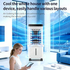 GENERIC Ventilateur De Refroidisseur D'air Portable 10L, Refroidisseur De Maréchage évaporatif à 3 Vitesses Avec Télécommande Et Minuterie, Unité à AC à La Maison à économie D'énergie, Refroidissement De Bure