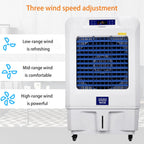  Refroidisseur D'air Par Évaporation, Refroidisseur De Marais À 3 Vitesses Avec Minuterie Et Réservoir D'eau, Climatiseur Portable Sans Fenêtre Pour Chambre Et Bureau