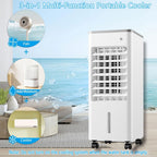 GENERIC Refroidisseur D'air évaporatif Portable 9L Réservoir D'eau LED Affichage Ventilateur De Refroidissement Silencieux Avec Minuterie à Distance 3 Vitesses Humidificateur Pour Bureau à Coucher à Domicile