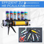  Support De Tube De Calfeutrage Mural Robuste, 42 Cm, Rangement De Calfeutrage Manuel Pour Ouvriers Du Bâtiment, Rénovateurs, Bricoleurs, Personnel D'entretien, Améliorateurs De La Maison