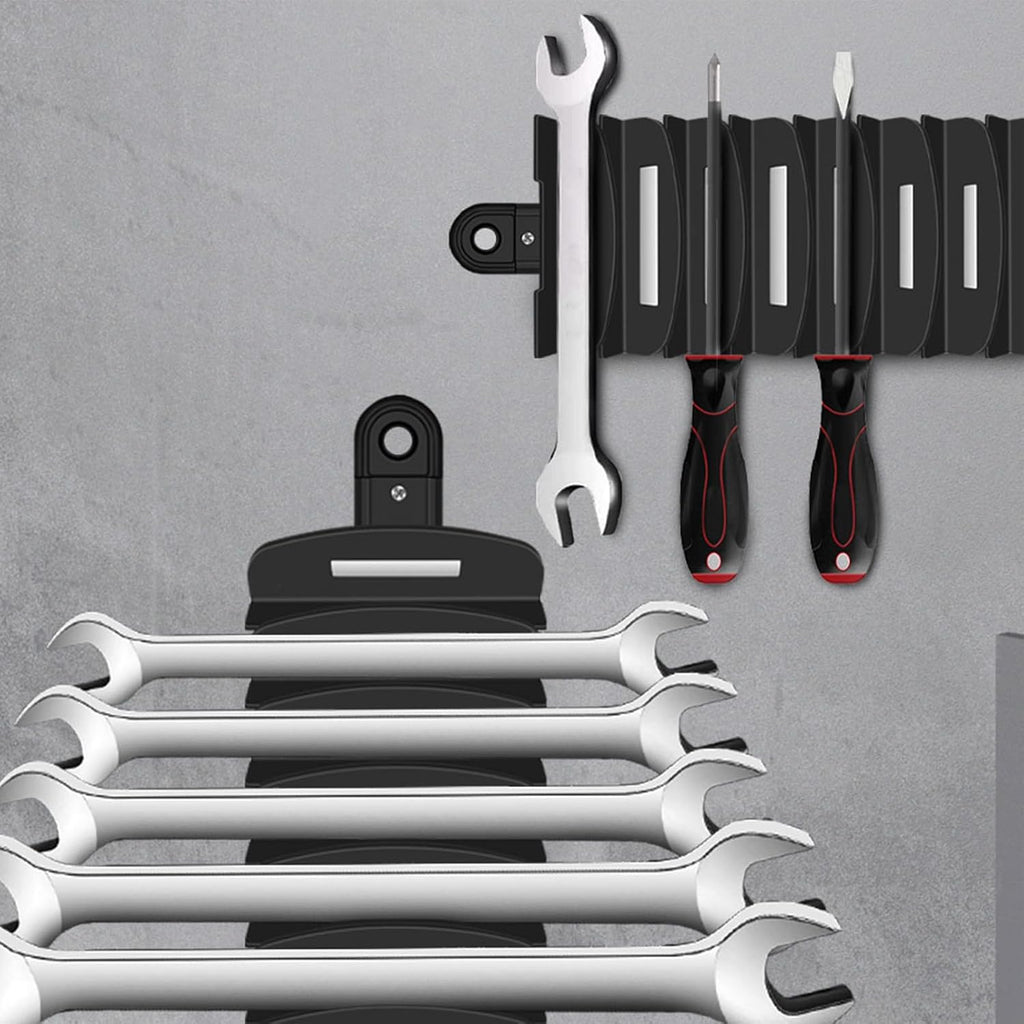  Générique Porte-Clés à Outils,Plateau De Rangement Pour Outils Avec Support Aimanté | Accessoire D'Organisation Polyvalent Pour Boîte à Outils – Idéal Pour Passionnés Et Débutants