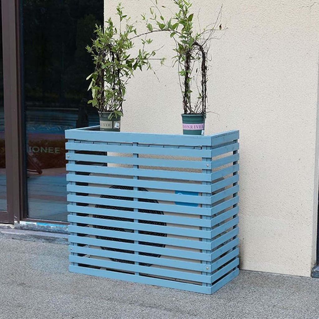  Housse Pour Unité De Climatisation Extérieure – Volets élégants Et Résistants Aux Intempéries Pour Climatiseurs Centraux – Protection élégante Pour Les équipements D'extérieur – Améliorez L'esthétique