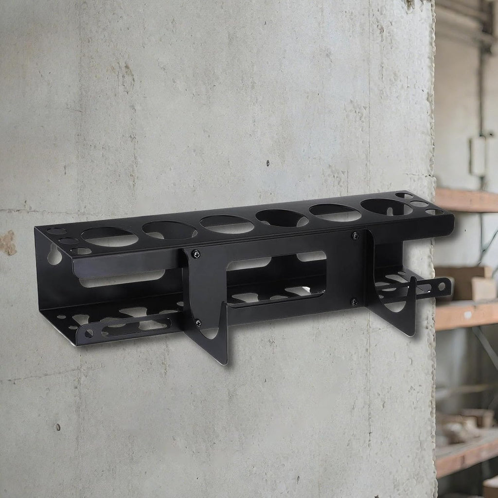  Rack De Support De Tube De Calfeutrage, Support Mural De Service Robuste, Organisateur De Stockage De Calfeutrage à Main Durable Pour Les Travailleurs De La Construction Renovateurs Personnel D'entret