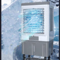 GENERIC Refroidisseur D'air Portable, 120 Ventilateur évaporatif Oscillant Avec Roues, Unité De Climatisation Personnelle Silencieuse Pour Le Bureau De Chambre à Coucher, 3 Vitesses, Télécommande, Dispositif