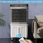 GENERIC Refroidisseur D'air évaporatif Portable Avec Grand Réservoir, Minuterie 12H, Télécommande, 3 Vitesses, 120 Oscillation, Fonctionnement Silencieux Pour Garage De Bureau à Domicile Aucun Tuyau Requis