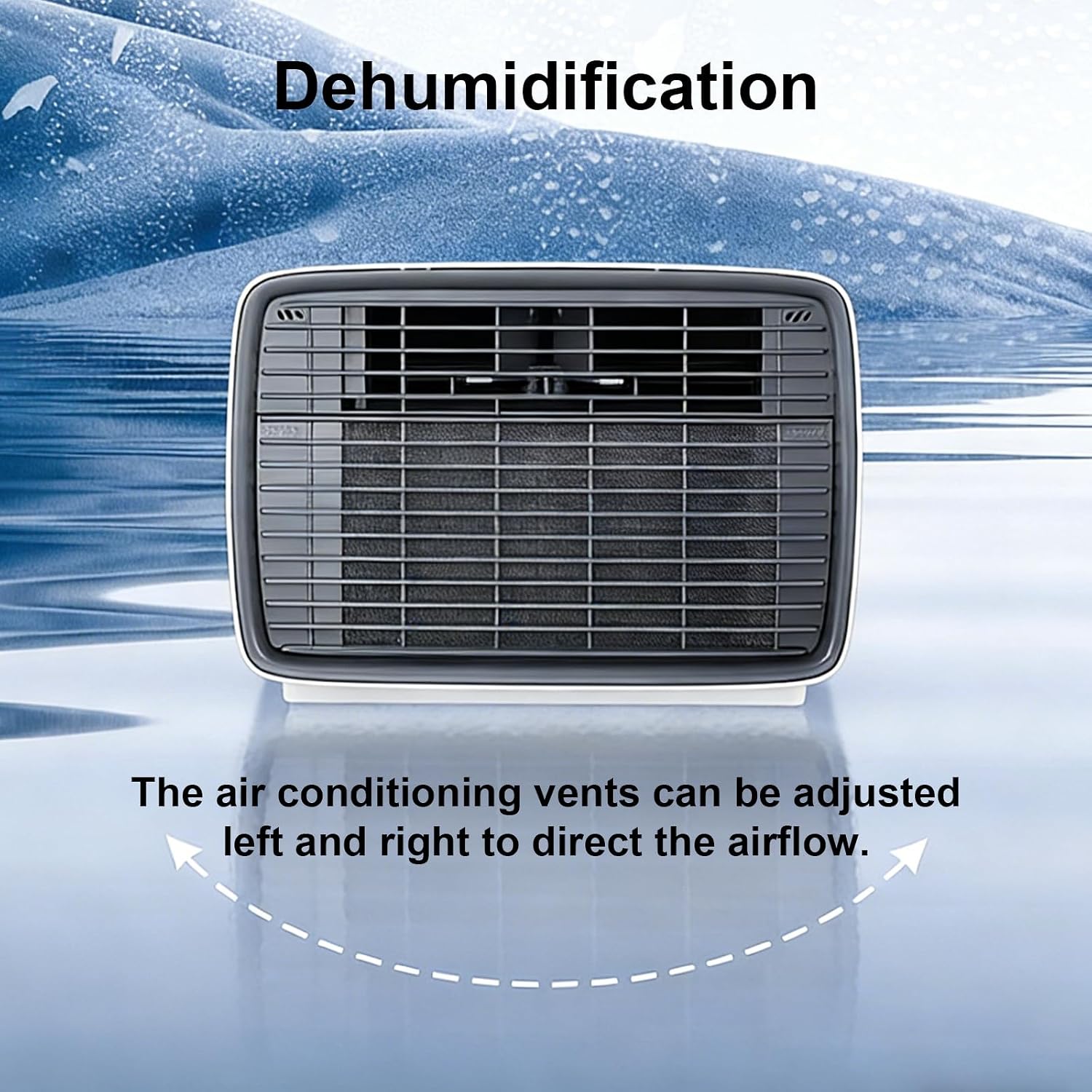  Climatiseur Portable, Refroidissement Rapide Pour Tente, Faible Niveau Sonore, Pour Chambre, Cuisine, Location De Vacances, Dortoir