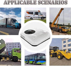 GENERIC Climatiseur De Toit Pour Camping-car Avec Fonction De Refroidissement, Climatiseur De Stationnement CC Pour Camion, Camping-car, Remorque, Compresseur électrique à Défilement Pour économiser Du