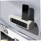  Mini Climatiseur Portable, Ventilateur De Climatiseur 3 Vitesses, Ventilateur De Refroidissement Sur Pied/Mural/Bureau, Rechargeable Par USB Pour La Maison/Bureau/dortoir/Camping-Car, Bla