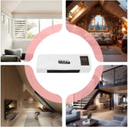 GENERIC Climatiseur Portable – Unité De Refroidissement Et De Chauffage 2000 W Pour Chambre, Maison Et Bureau