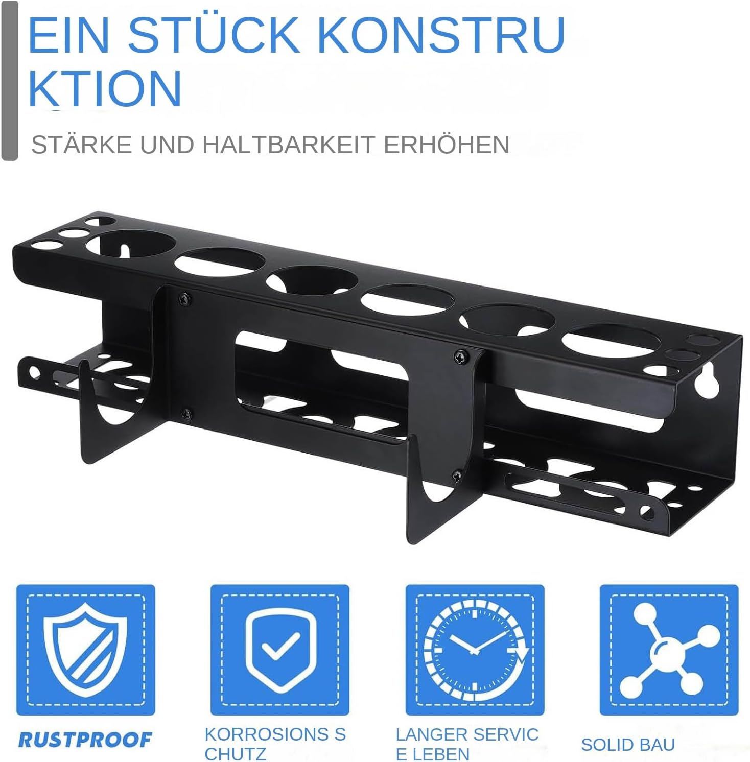  Support De Tube De Calfeutrage Mural Robuste, 42 Cm, Rangement De Calfeutrage Manuel Pour Ouvriers Du Bâtiment, Rénovateurs, Bricoleurs, Personnel D'entretien, Améliorateurs De La Maison
