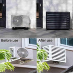 Housse En Aluminium Pour Climatiseur Extérieur, Protection Contre Les Intempéries, Protection Contre Les Intempéries, Protection Contre Le Bruit, Protection Contre Le Bruit Pour L'extérieur
