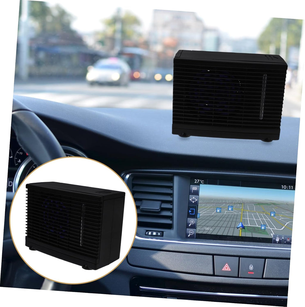  LIFKOME Climatiseur Portable Pour Voiture Ventilateur De Refroidissement Par Évaporation Eau Mini Climatiseur Avec Adaptateur Allume-Cigare