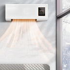  Climatiseur Portable Mural 2000W Avec Télécommande - Chauffage De Refroidissement AC Unité Pour La Chambre De Bureau à Domicile, Fonction De Synchronisation Intelligente