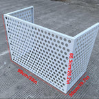 GENERIC Mini Housse De Climatiseur Divisée En Aluminium Résistant Aux Intempéries Pour Pompe à Chaleur Compatible Avec La Plupart Des Unités AC Externes Résistant Aux UV Installation Facile