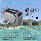  Climatiseur De Camping Sous Tente | Climatiseur Portable, 6 000 Btu, Contrôle Intelligent, Conception Split, Fonction Sans Vidange, Adapté Au Camping En Tente, Au Camping-Car Ou À La Maison
