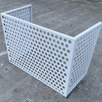 GENERIC Mini Housse De Climatiseur Divisée En Aluminium Résistant Aux Intempéries Pour Pompe à Chaleur Compatible Avec La Plupart Des Unités AC Externes Résistant Aux UV Installation Facile