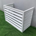  Housse De Protection Pour Climatiseur Extérieur – Résistant Aux Intempéries Et Antivol – Clôture D'intimité Décorative Pour Protection Des Unités Extérieures Et Design élégant
