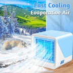  Ventilateur De Climatisation Avec 3 Vitesses, Filtre Et Humidificateur Remplaçables, Silencieux Et à Refroidissement Rapide, Ventilateurs De Refroidissement Portables Qui Soufflent De L'air Froid