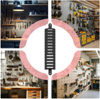 GENERIC Organiseur De Clés Magnétique, Support De Rangement Pour Outils, Boîte à Outils Polyvalente, Support Robuste, Idéal Pour Les Passionnés, L'organisation D'atelier Et De Garage