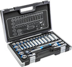  Högert Technik - Trousse à Outils, Coffret D'Outils 3/8" - HT1R465, 36 Pièces