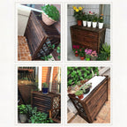 GENERIC Housse De Climatiseur Extérieur - Clôture Décorative Pour Unité De Climatisation - Écran En Bois Massif Pour Fenêtre - Protection élégante De Conception De Grille (taille : 11)