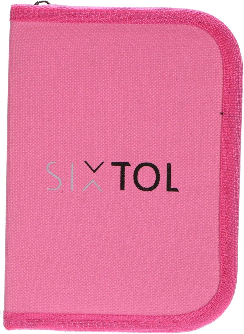  HOME PINK 26 | Kit D’outils 26 Pièces | Étui Textile Rose à Fermeture éclair | Réparations Domestiques