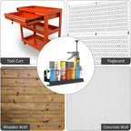  Support Pour Cartouche De Mastic, Porte Tubes Joint, Organisateur Murale Pour Atelier Et Détail Auto Avec Buses Et Flacons