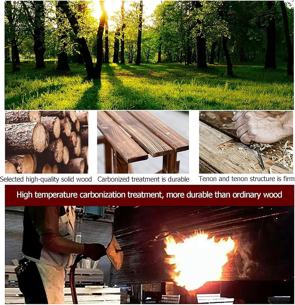 GENERIC Housse De Climatiseur D'extérieur En Bois Avec Persiennes - Séparateur D'espace Et Clôture Autonome - Support élégant En Bois Massif Pour Fleurs - Cachez L'unité AC De Manière Décorative