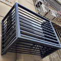 GENERIC Clôture Extérieure Robuste – Housse En Alliage D'aluminium Pour Climatiseur, Poubelle, Séparateur D'espace, Grilles De Protection Pour Supports De Climatisation Et Supports De Fleurs