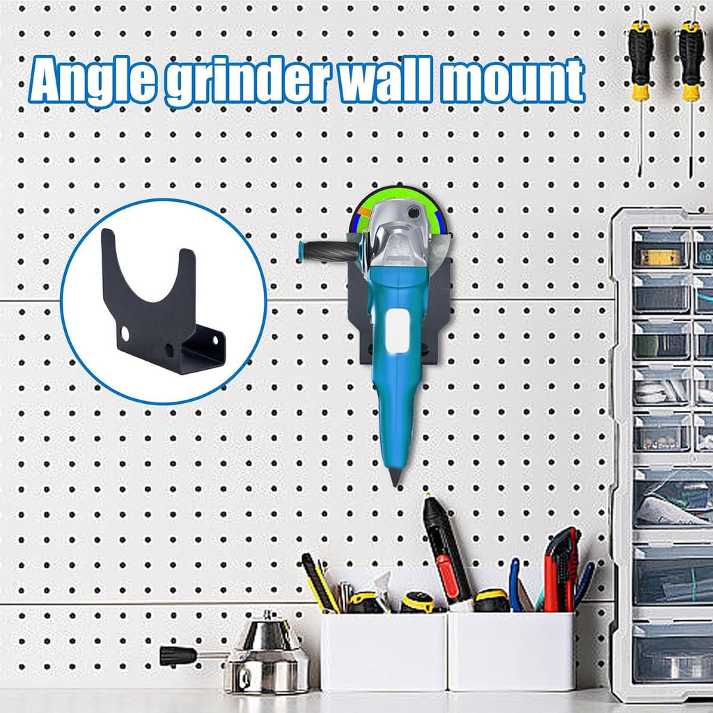  Rack De Rangement De Polisseur, Support De Broyeur D'angle - Rack De Stockage De Broyeur à Angle Multifonctionnel,Organisateur D'outils Réutilisable, Cintre De Polisseur Pour Bulletin, Atelier, Atelie