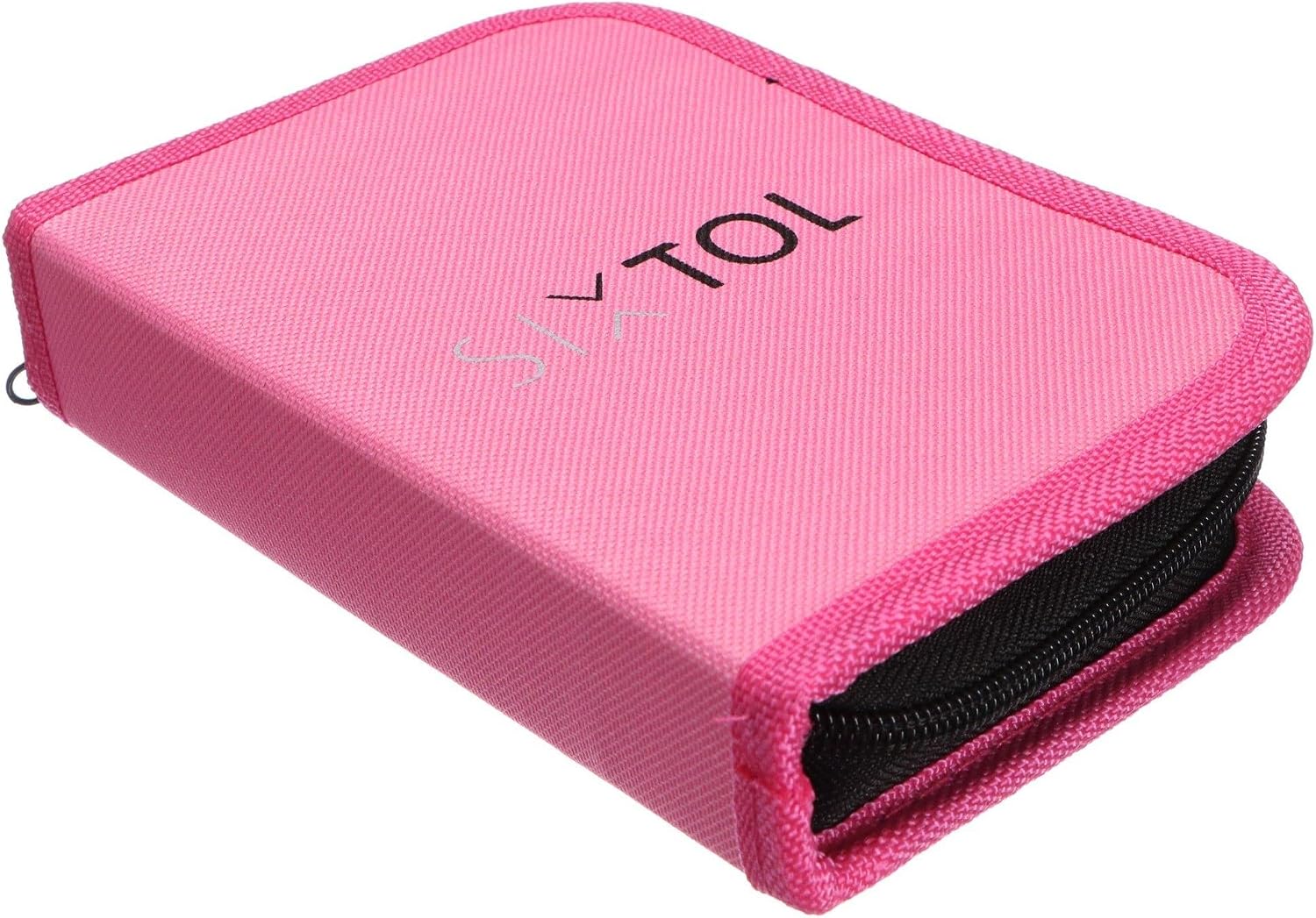  HOME PINK 26 | Kit D’outils 26 Pièces | Étui Textile Rose à Fermeture éclair | Réparations Domestiques