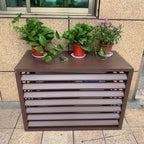  Housse De Protection Imperméable Pour Climatiseur De Fenêtre D'extérieur En Aluminium Robuste Pour Unité De Condensation Et Poubelle - Résistante à La Poussière Et Durable