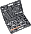  Mallette à Outils KWB En Plastique Dur Et Robuste De 63 Outils De Qualité Supérieure. Equipement Essentiel Pour Les Usages Quotidien Et/ou D'atelier