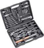  Mallette à Outils KWB En Plastique Dur Et Robuste De 63 Outils De Qualité Supérieure. Equipement Essentiel Pour Les Usages Quotidien Et/ou D'atelier