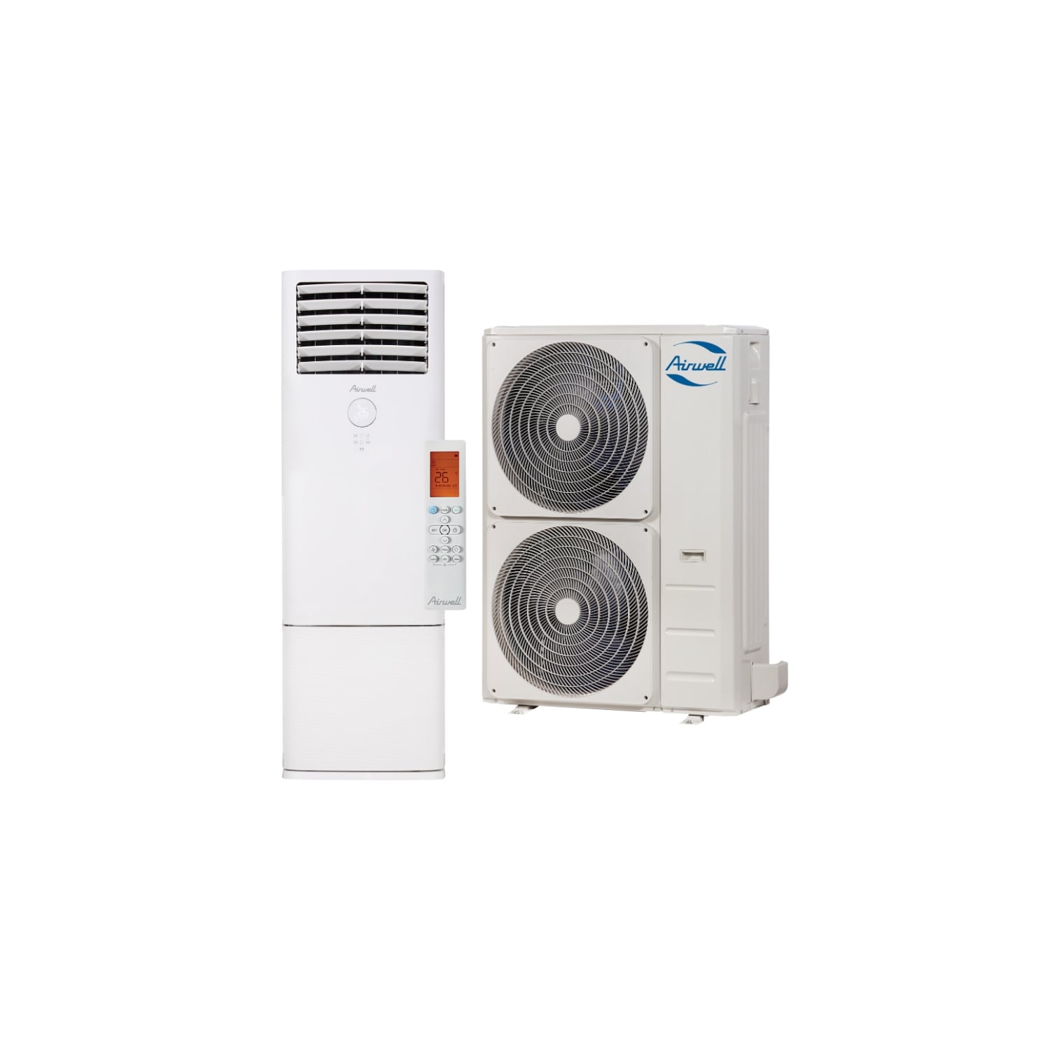  Climatisation Unité Extérieure Ydax Triphasée Et Unité Intérieure Colonne Sdmx 14 Kw - Airwell