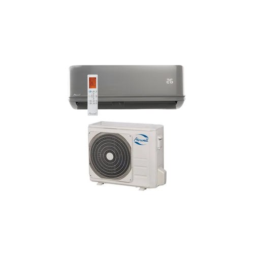  Climatisation Unité Extérieure Ydab Et Unité Intérieure Murale Hdmb Harmonia Gris 3.5 Kw - Airwell