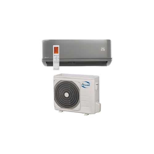  Climatisation Unité Extérieure Ydab Et Unité Intérieure Murale Hdmb Harmonia Gris 2.6 Kw - Airwell