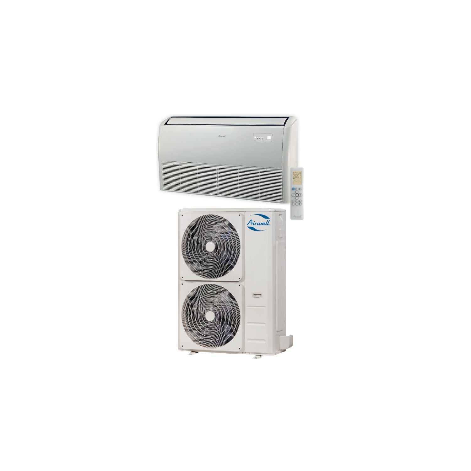  Climatisation Unité Extérieure Ydax Triphasée Et Unité Intérieure Allège Plafonnier Fdmx 14 Kw - Airwell