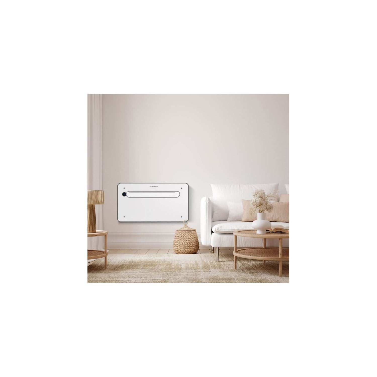  OPTIMEA OAC-270-SDIN Climatiseur Fixe Monobloc Réversible, Froid : 2590W/Chaud : 2320W +1500W (résistance), WiFi
